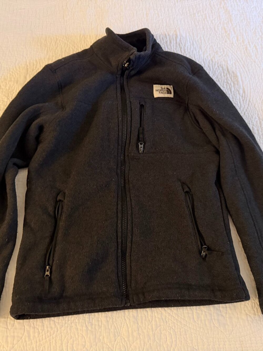 The North Face Boys Mix-N-Match Sherpa Fleece Zip Jacket | Size M (10/12)